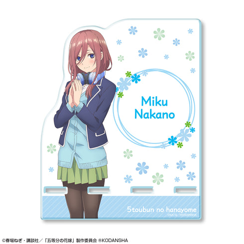 『五等分の花嫁』アクリルスマホスタンド デザイン03(中野三玖)